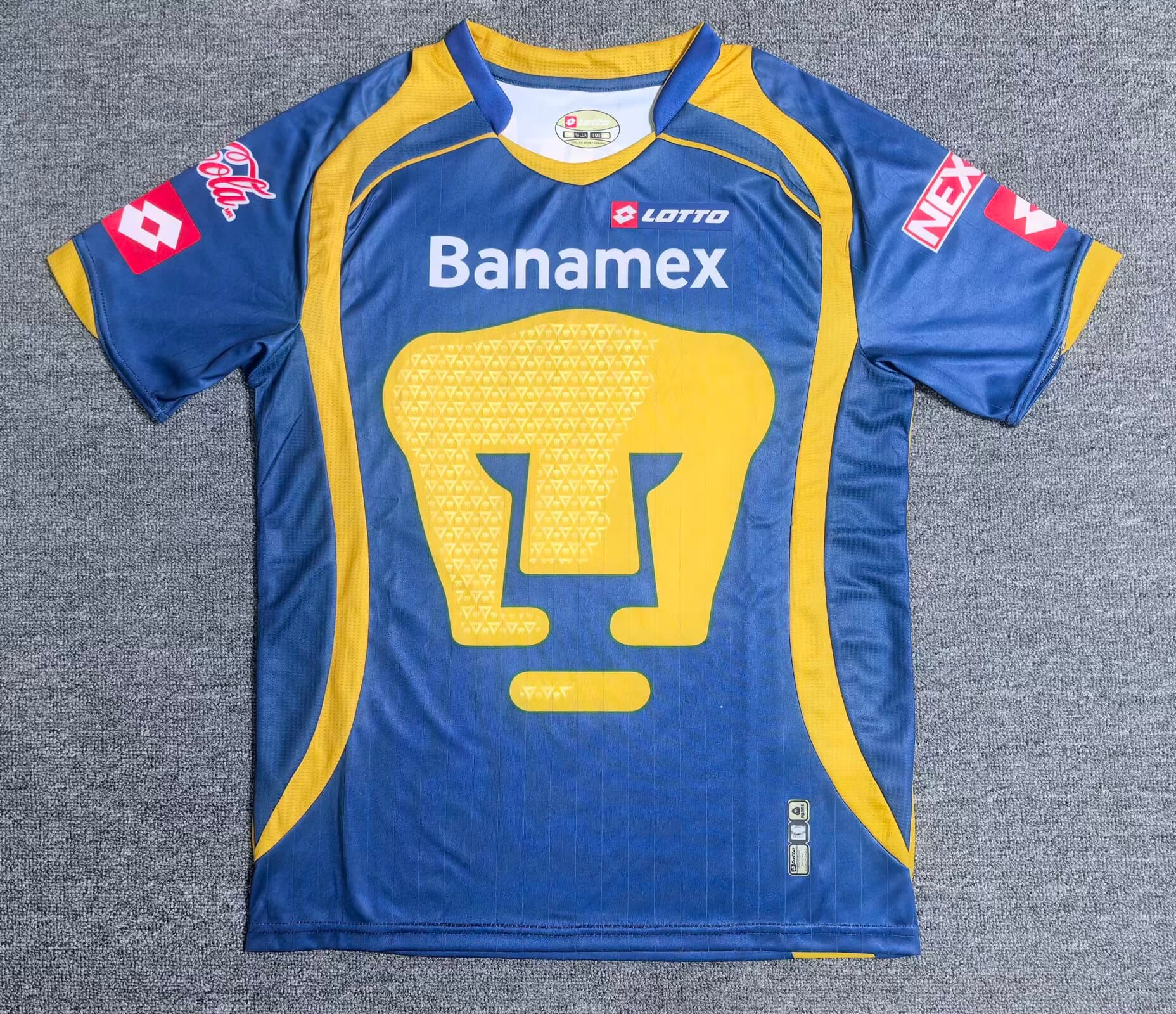 Jersey Retro Azul Pumas Visitante