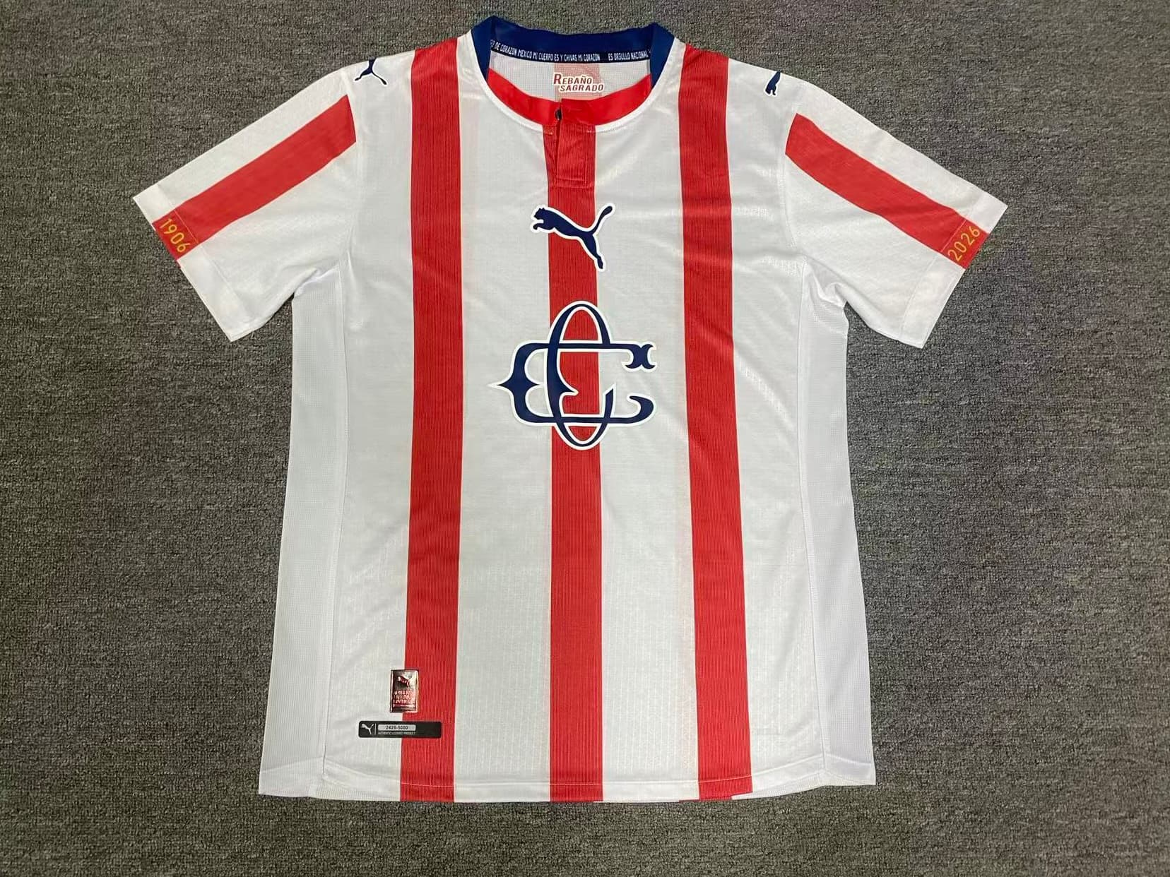Jersey Retro Chivas Version Jugador
