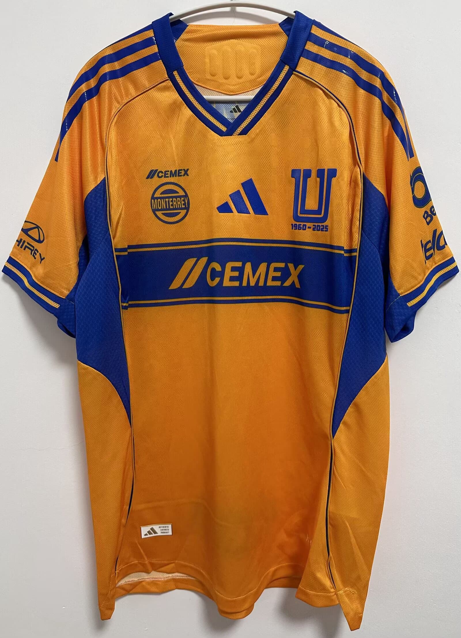 Jersey Amarillo Tigres Local Version Jugador