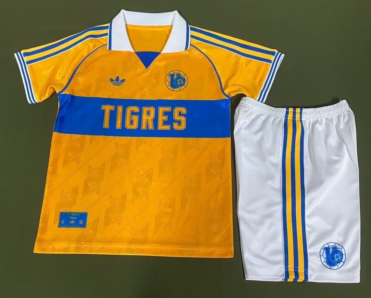 Jersey Retro Conmemorativo Amarillo Tigres Niño