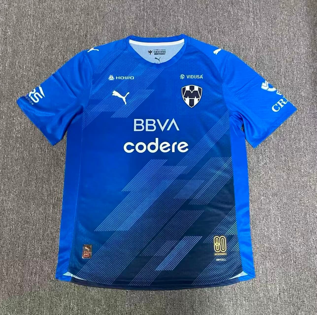 Jersey Azul Monterrey Alterna Version Jugador