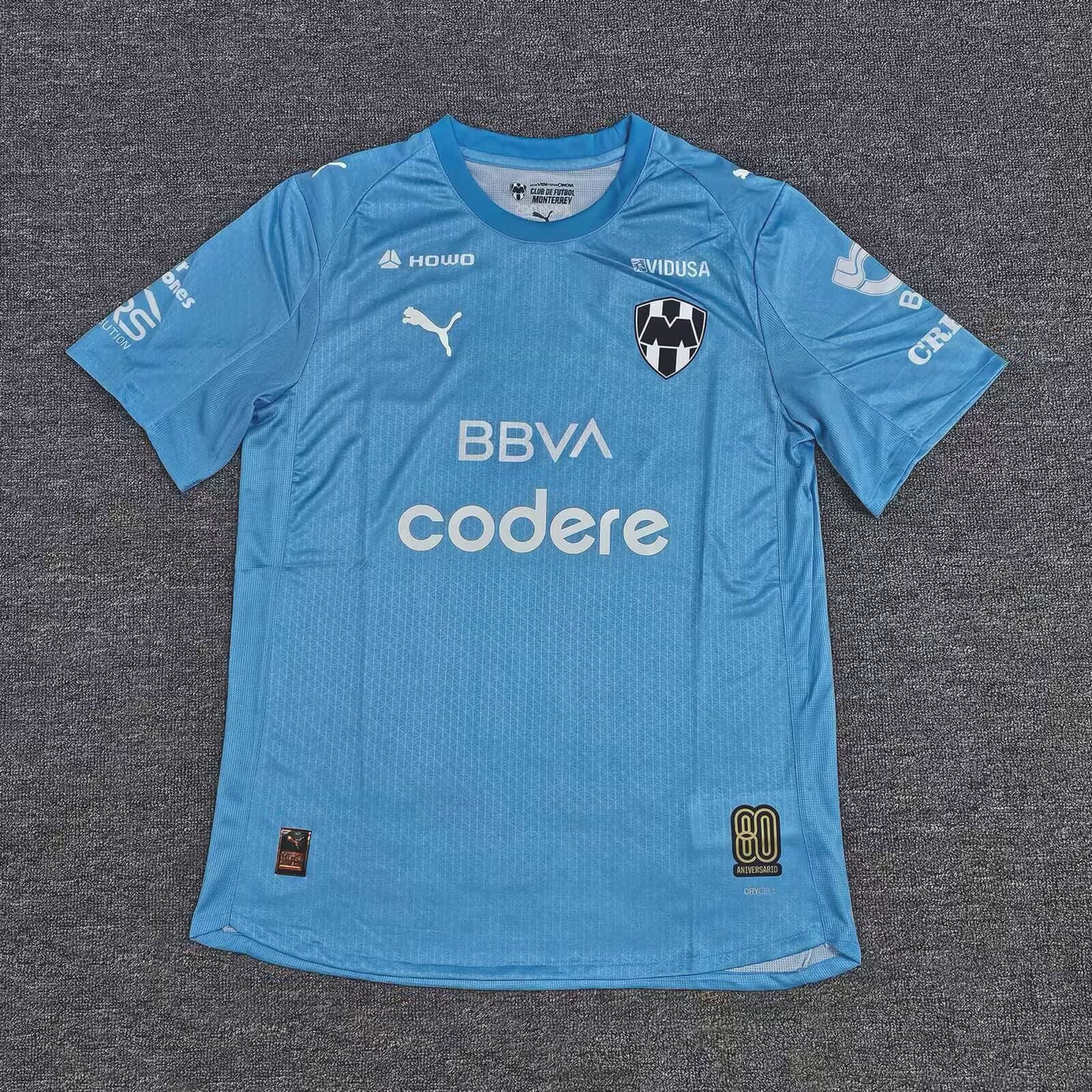 Jersey Portero Azul Monterrey Version Jugador