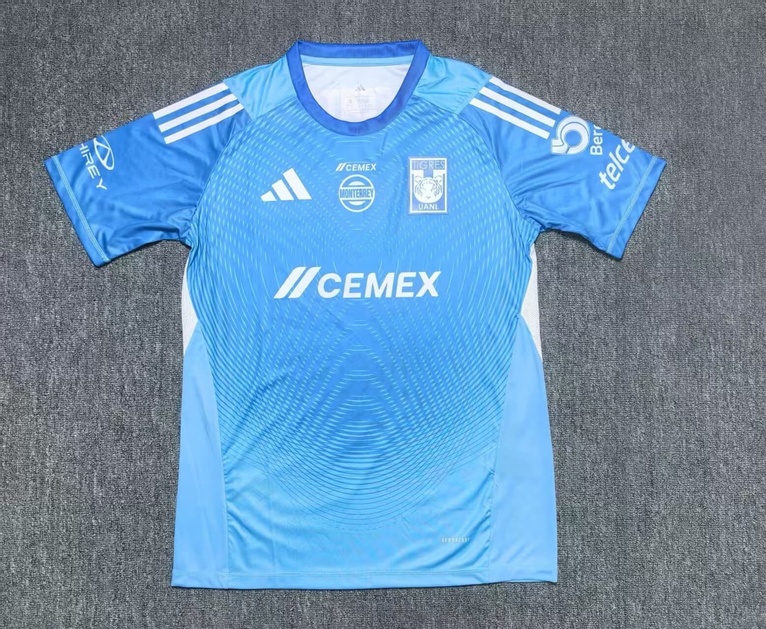 Jersey Portero Azul Tigres Version Jugador