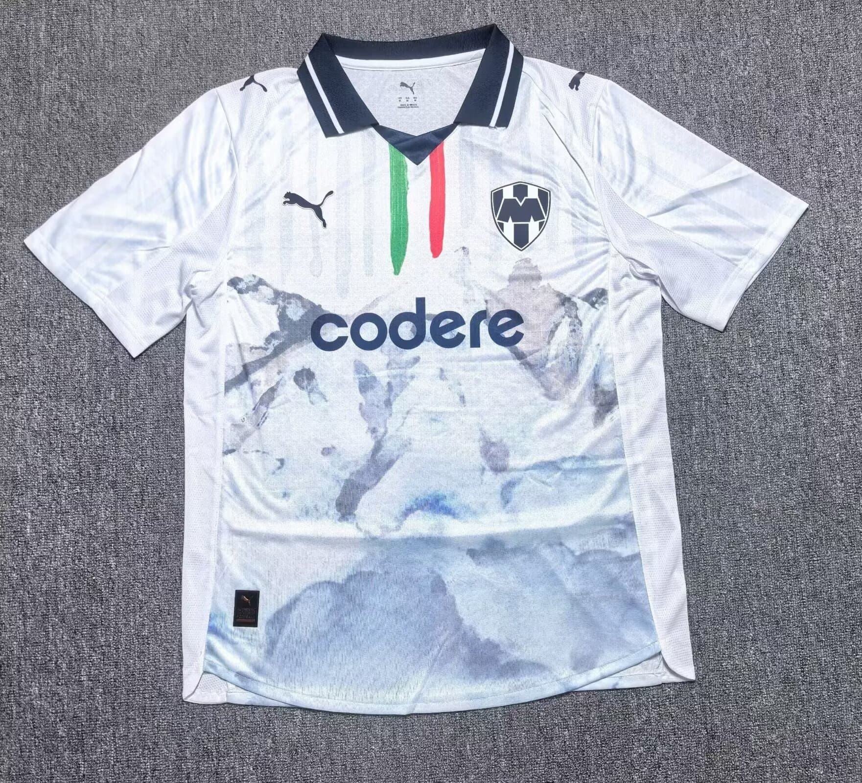 Jersey Blanco Monterrey Version Jugador