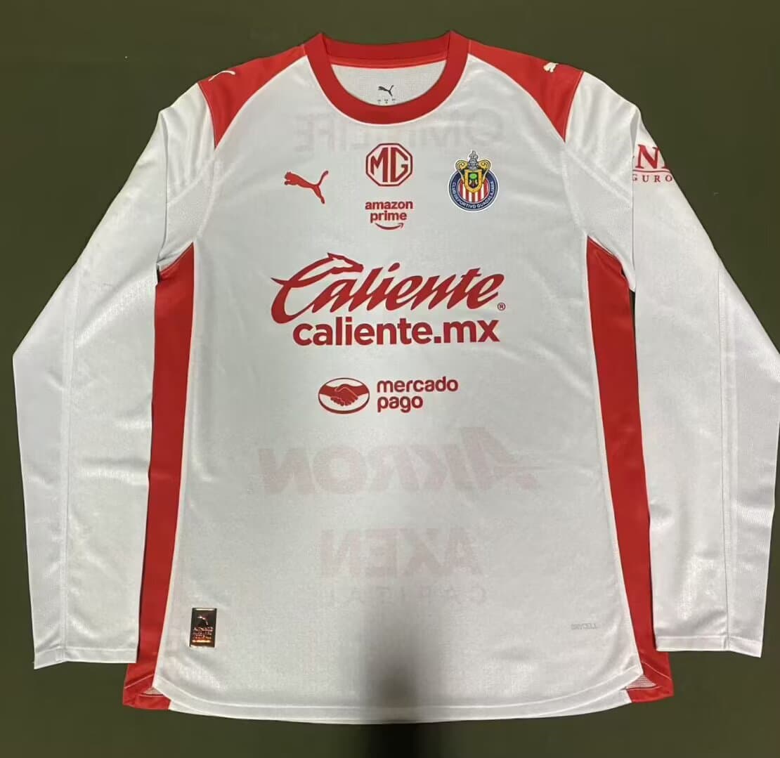 Jersey Portero Chivas Version Jugador Manga Larga