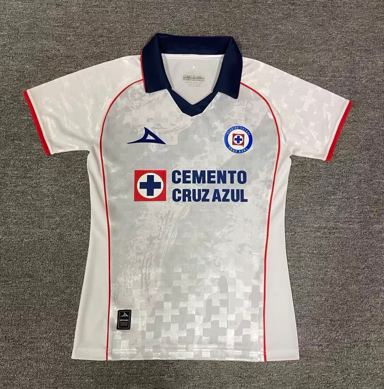 Jersey Blanco Cruz Azul Mujer