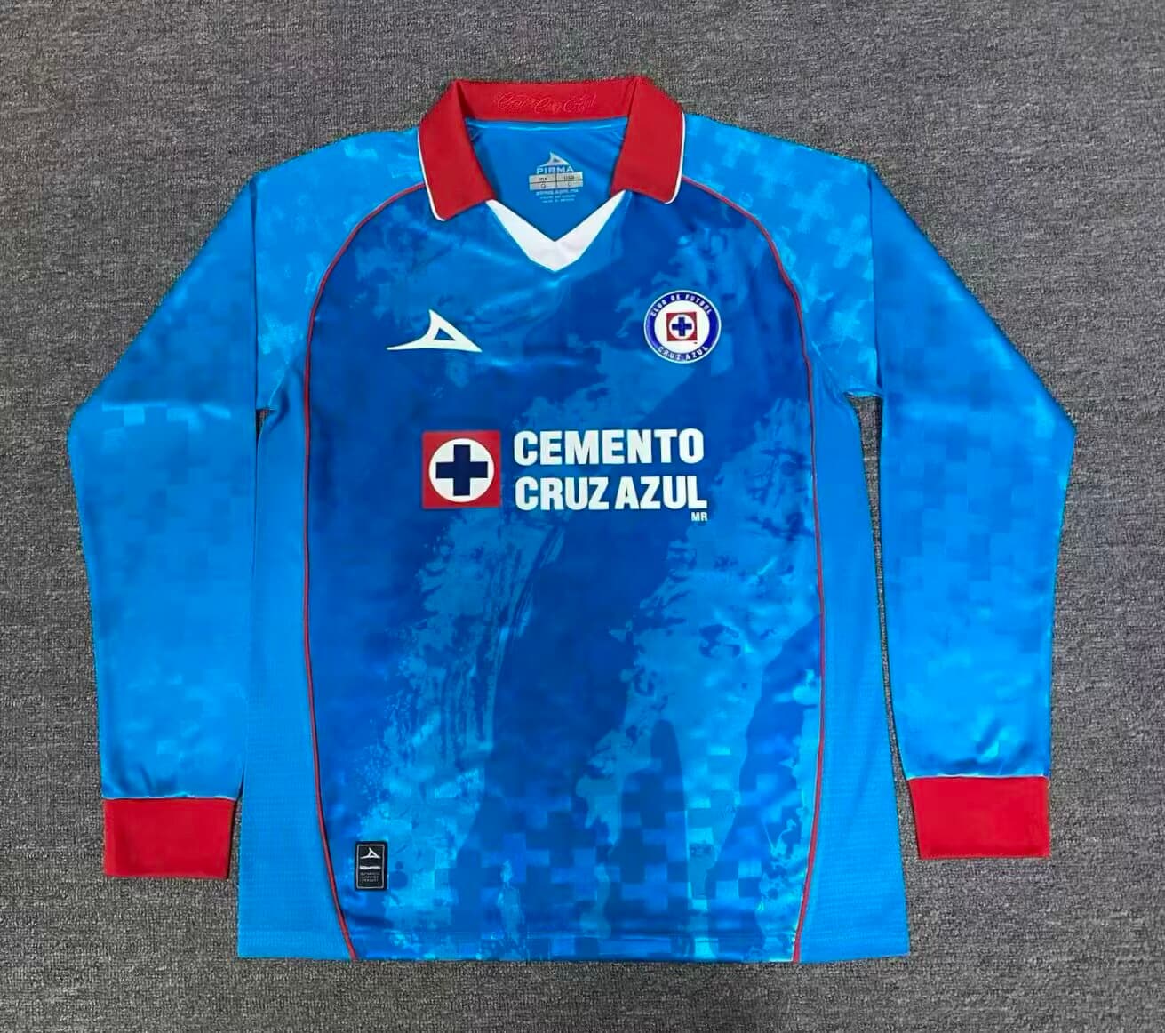 Jersey Cruz Azul Version Jugador Manga Larga