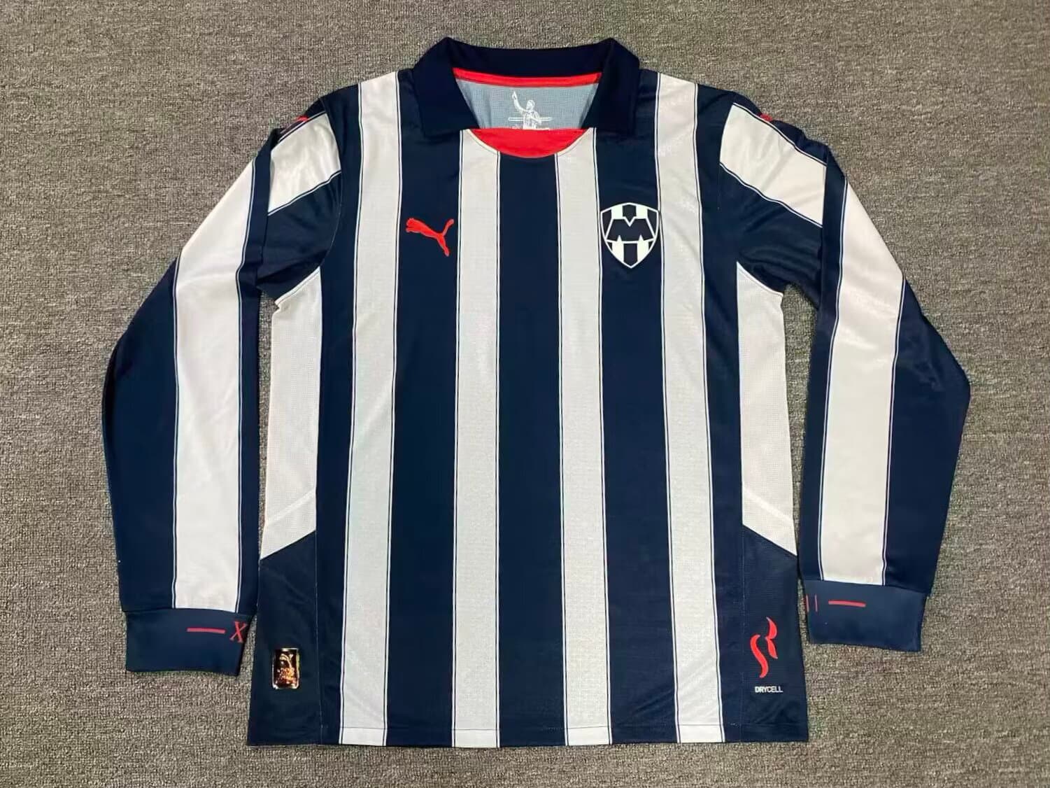 Jersey Monterrey Version Jugador Manga Larga