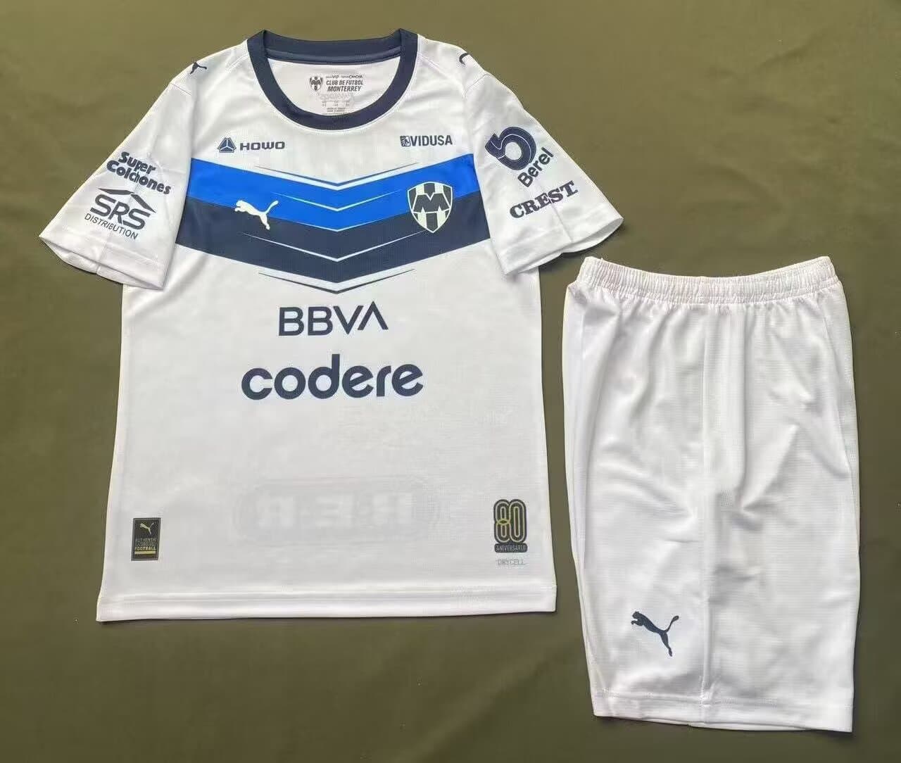 Jersey Monterrey Visitante Niño