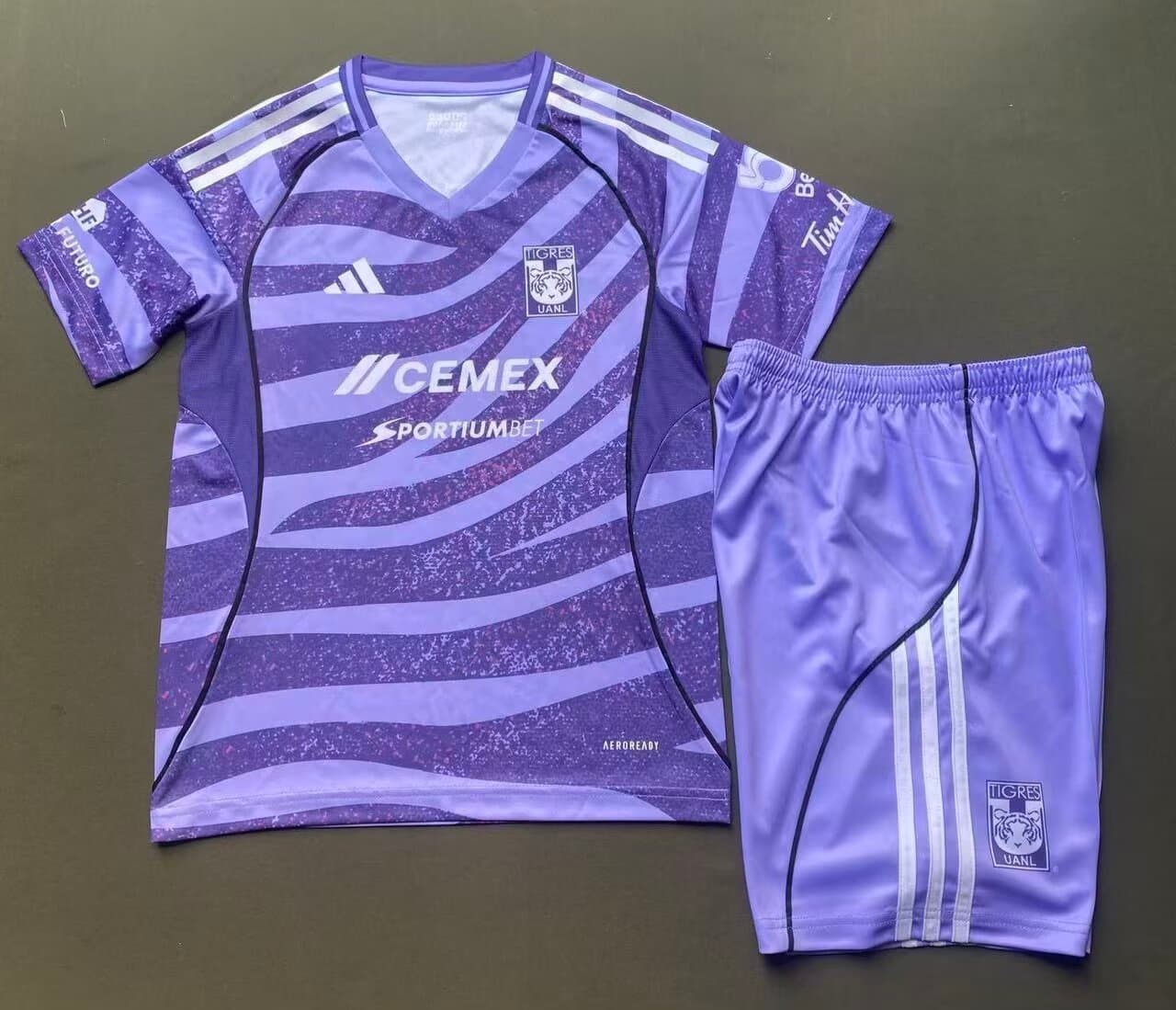Jersey Morado Tigres Niño