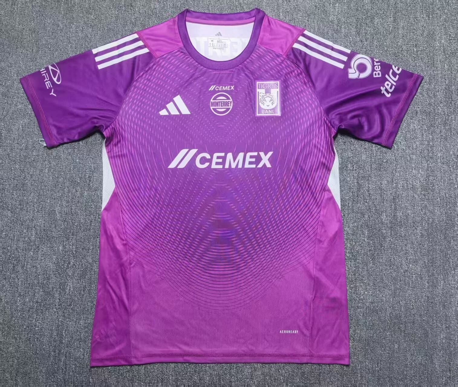 Jersey Portero Morado Tigres Version Jugador