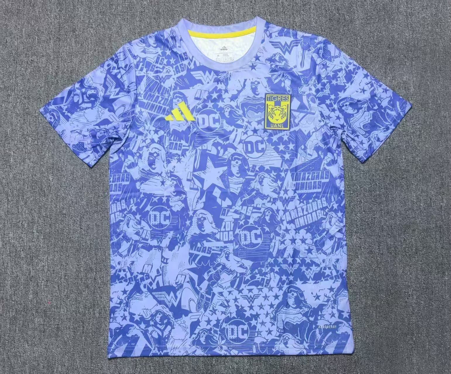 Jersey Morado Tigres Version Aficionado