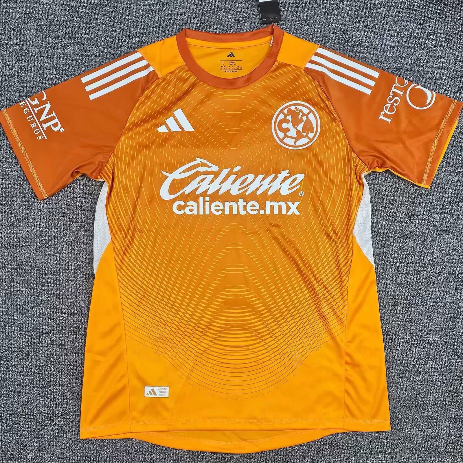 Jersey Portero Naranja America Version Jugador