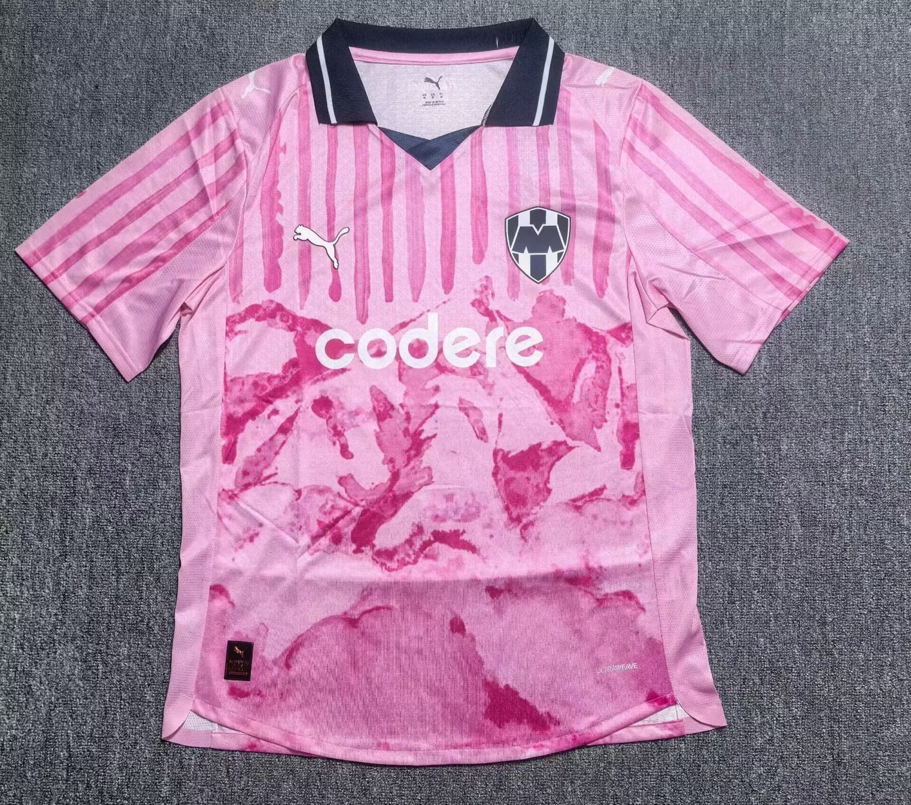 Jersey Rosa Monterrey Version Jugador