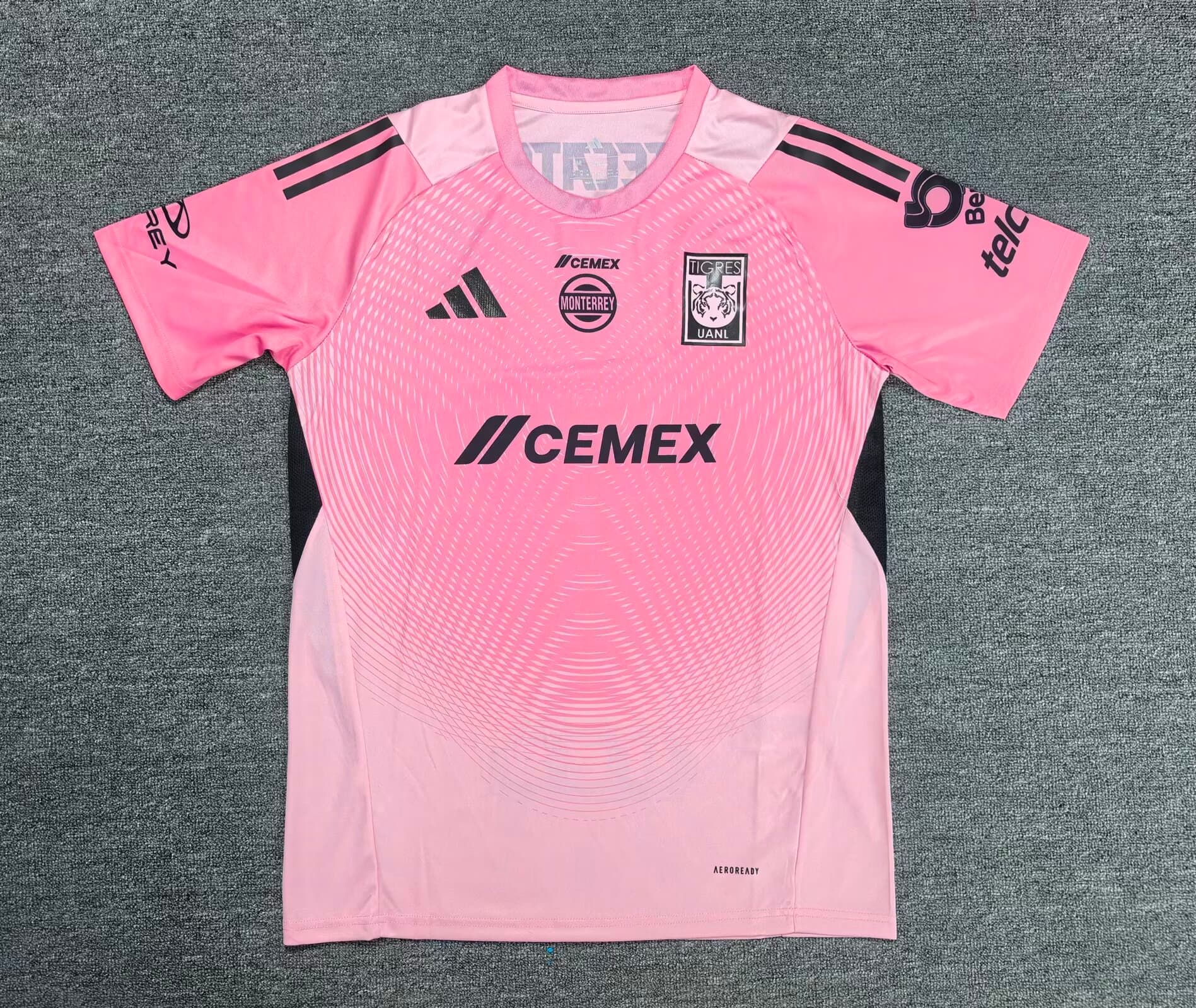 Jersey Portero Rosa Tigres Version Jugador