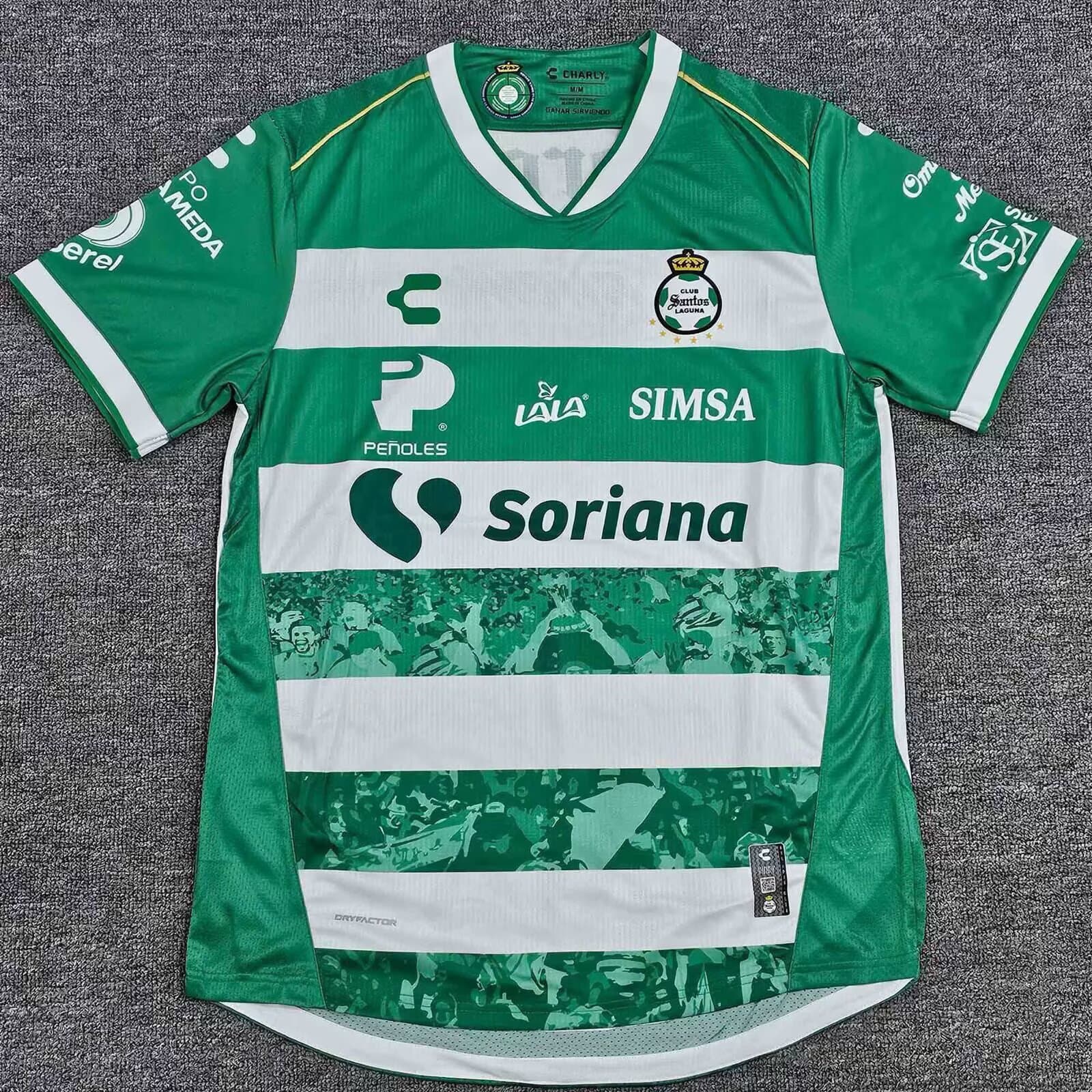 Jersey Blanco Santos Local Version Jugador