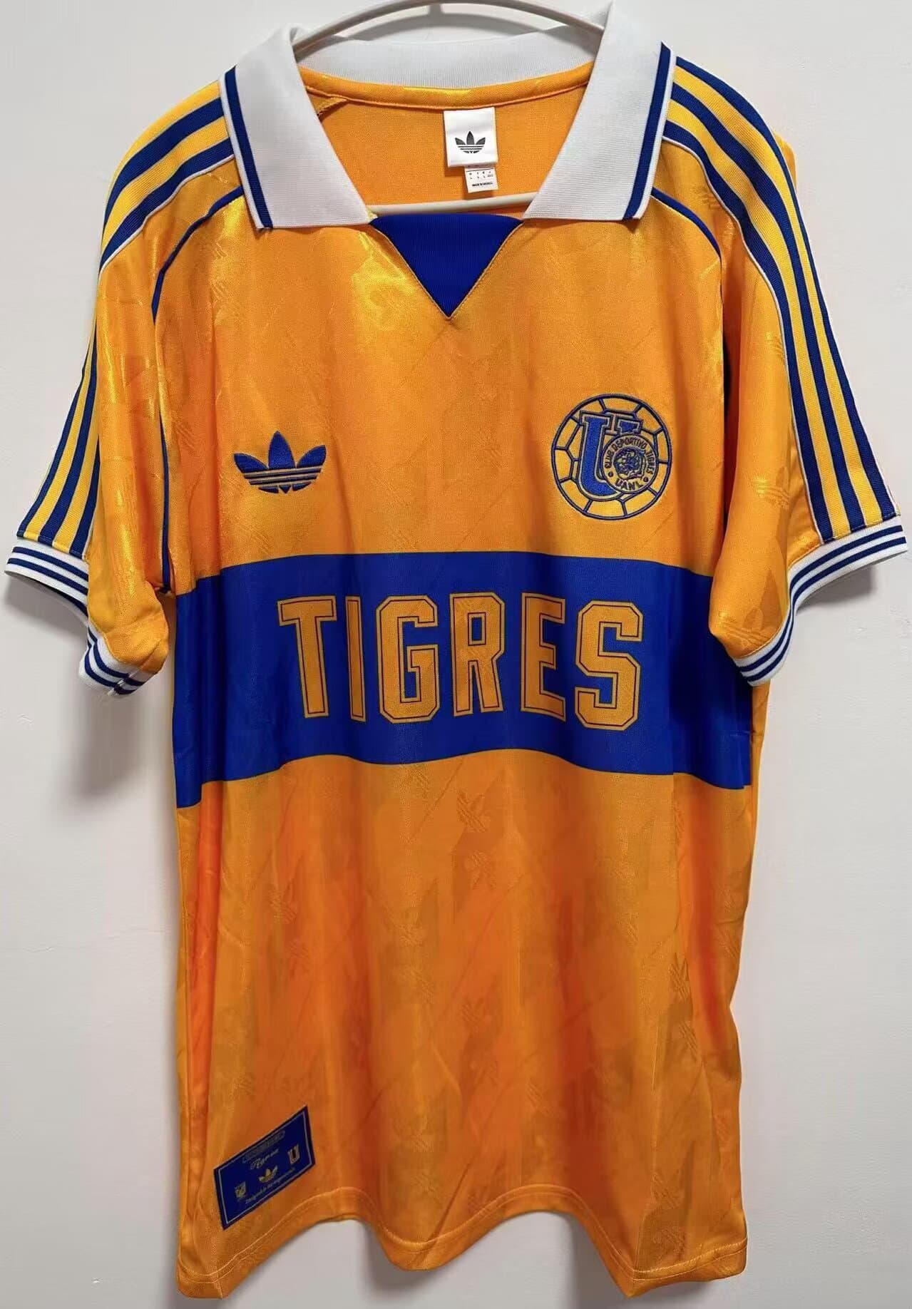 Jersey Retro Conmemorativo Amarillo Tigres