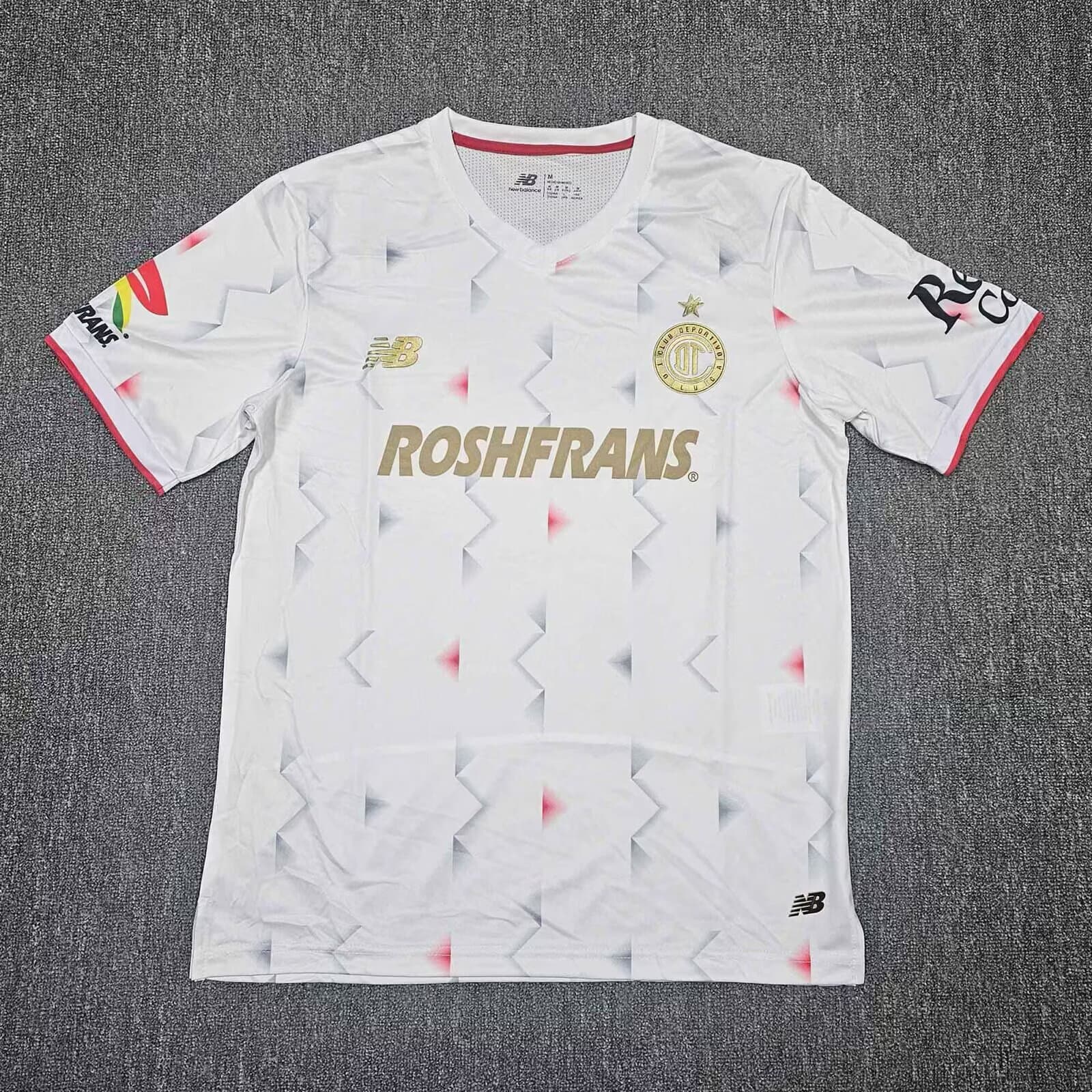 Jersey Blanco Toluca Visitante Version Jugador