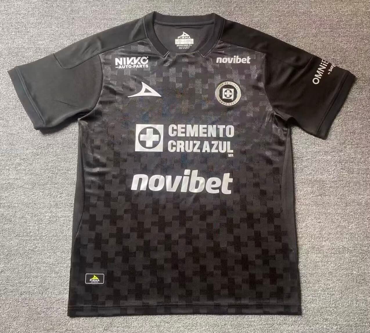 Jersey Negro Cruz Azul Alterna Version Jugador