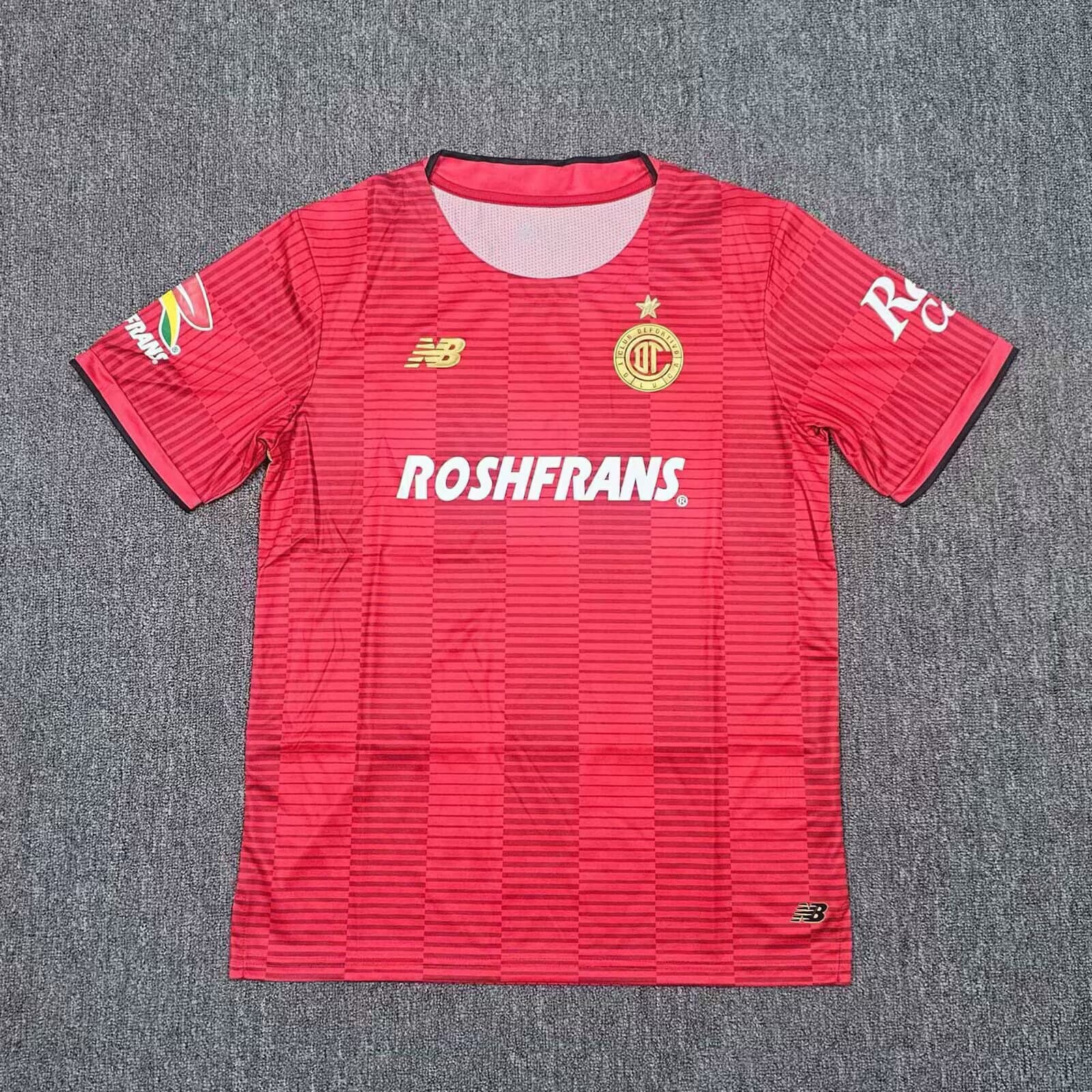 Jersey Rojo Toluca Local Version Jugador