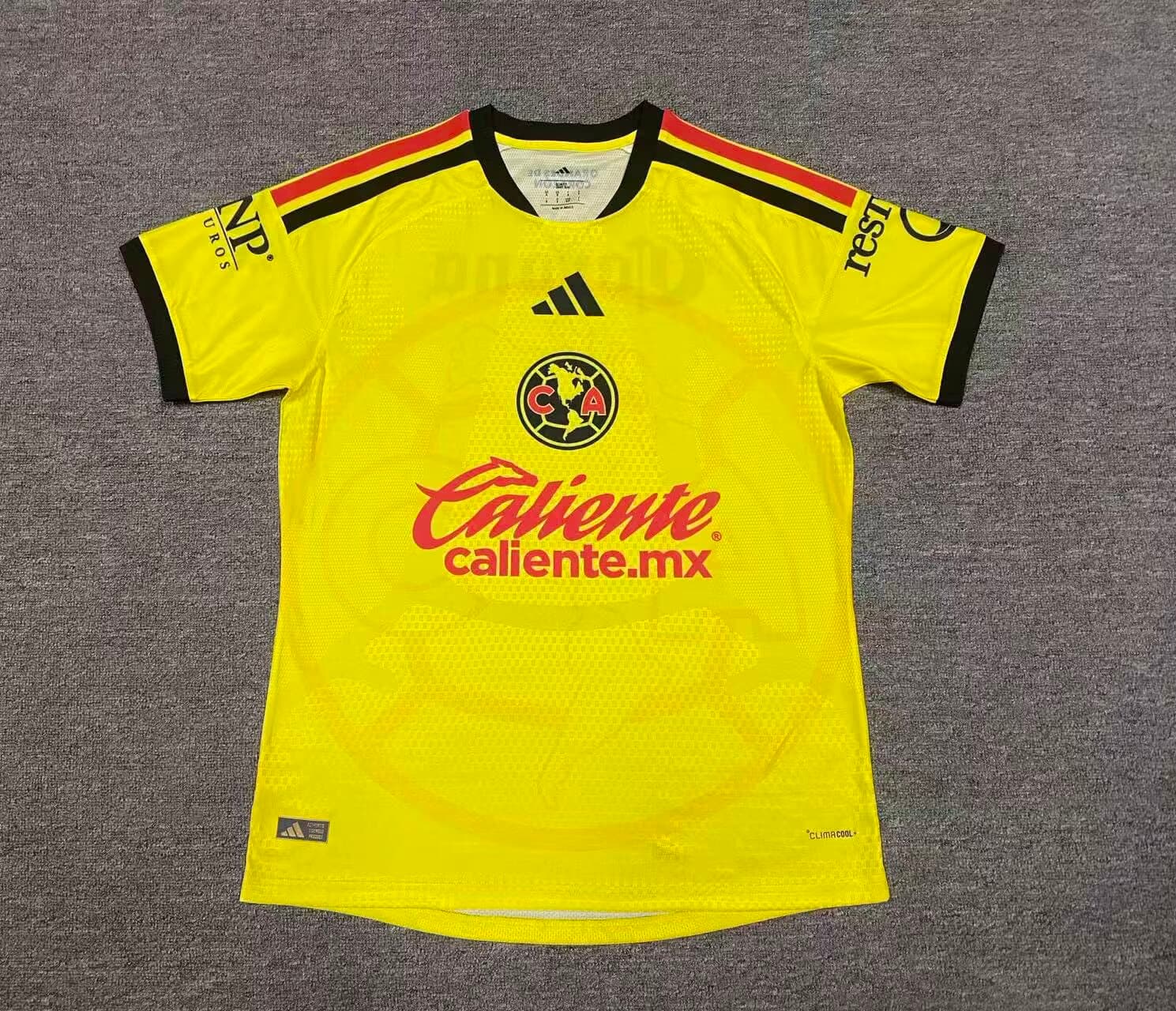 Jersey Amarillo America Local Version Jugador