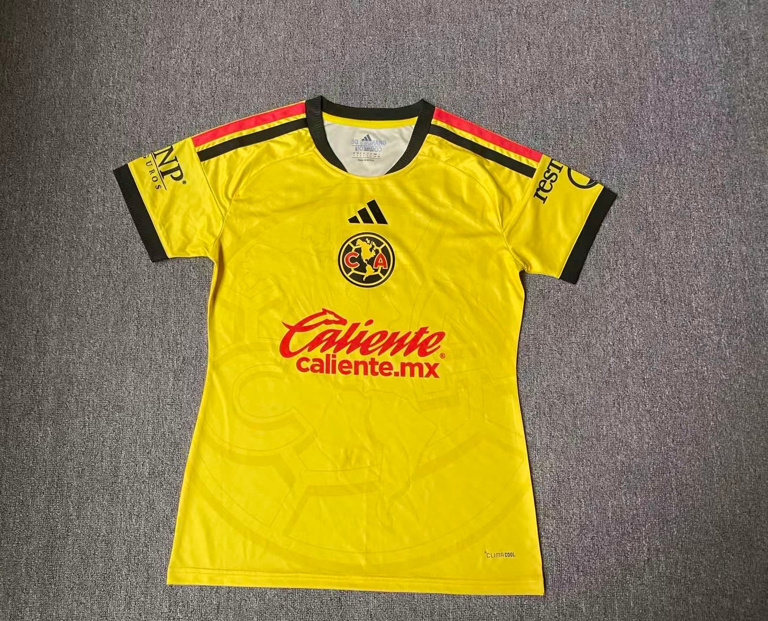 Jersey Amarillo America Local Mujer