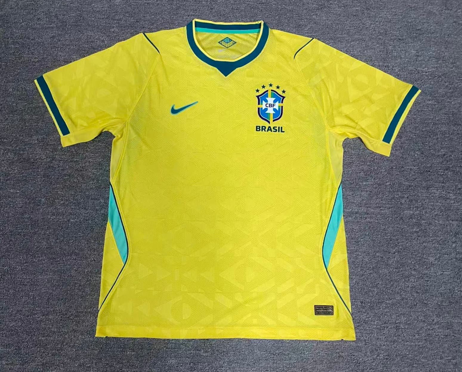 Jersey Amarillo Brasil Local Version Jugador
