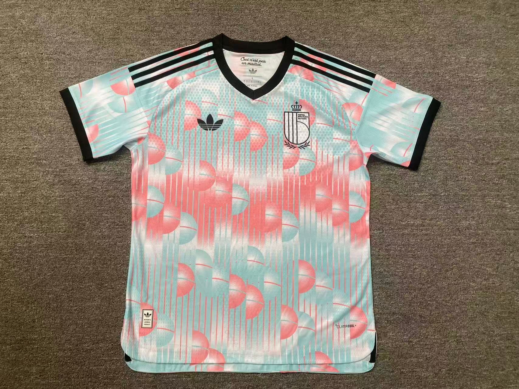 Jersey Belgica Visitante Version Jugador