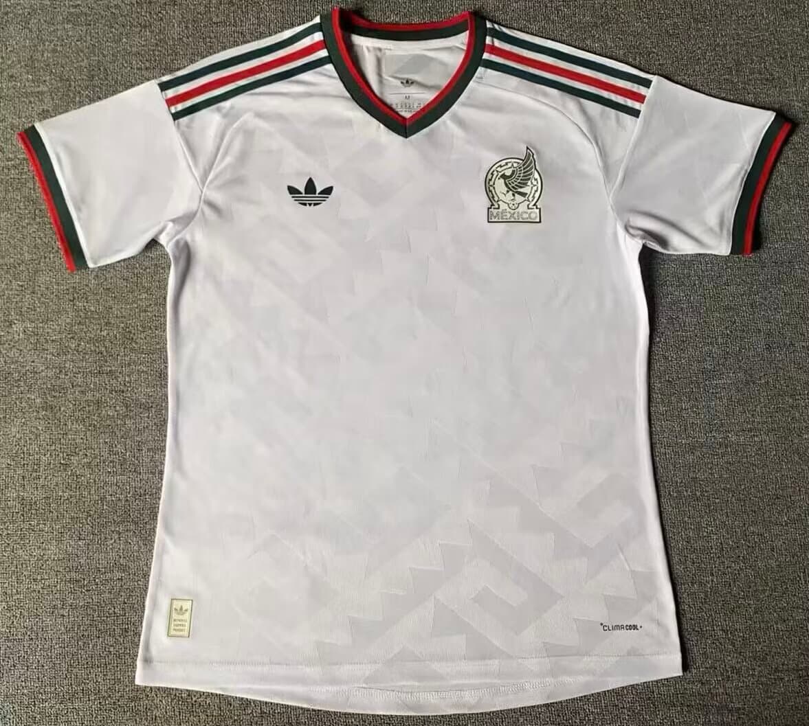 Jersey Blanco Mexico Visitante Version Jugador
