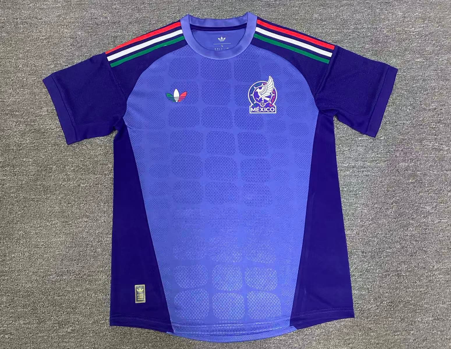 Jersey Portero Morado Mexico Version Jugador