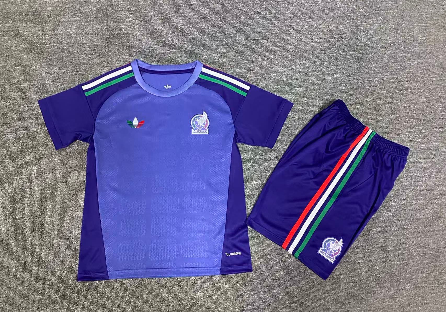 Jersey Portero Morado Mexico Niño