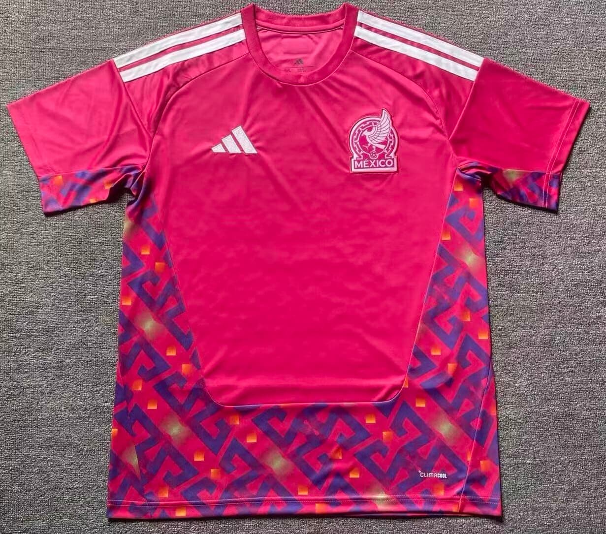 Jersey Portero Rosa Mexico Version Aficionado