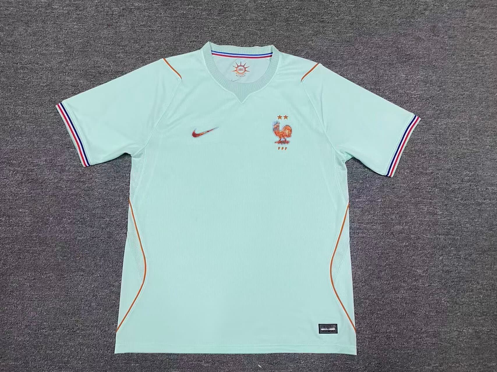 Jersey Verde Francia Visitante Version Aficionado