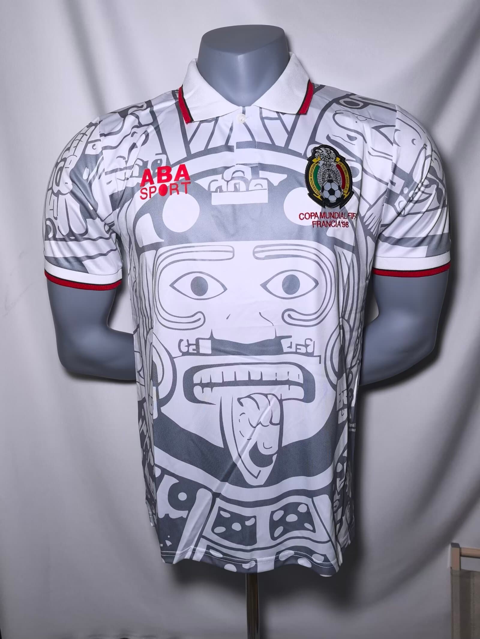 Jersey Retro Mexico Visitante
