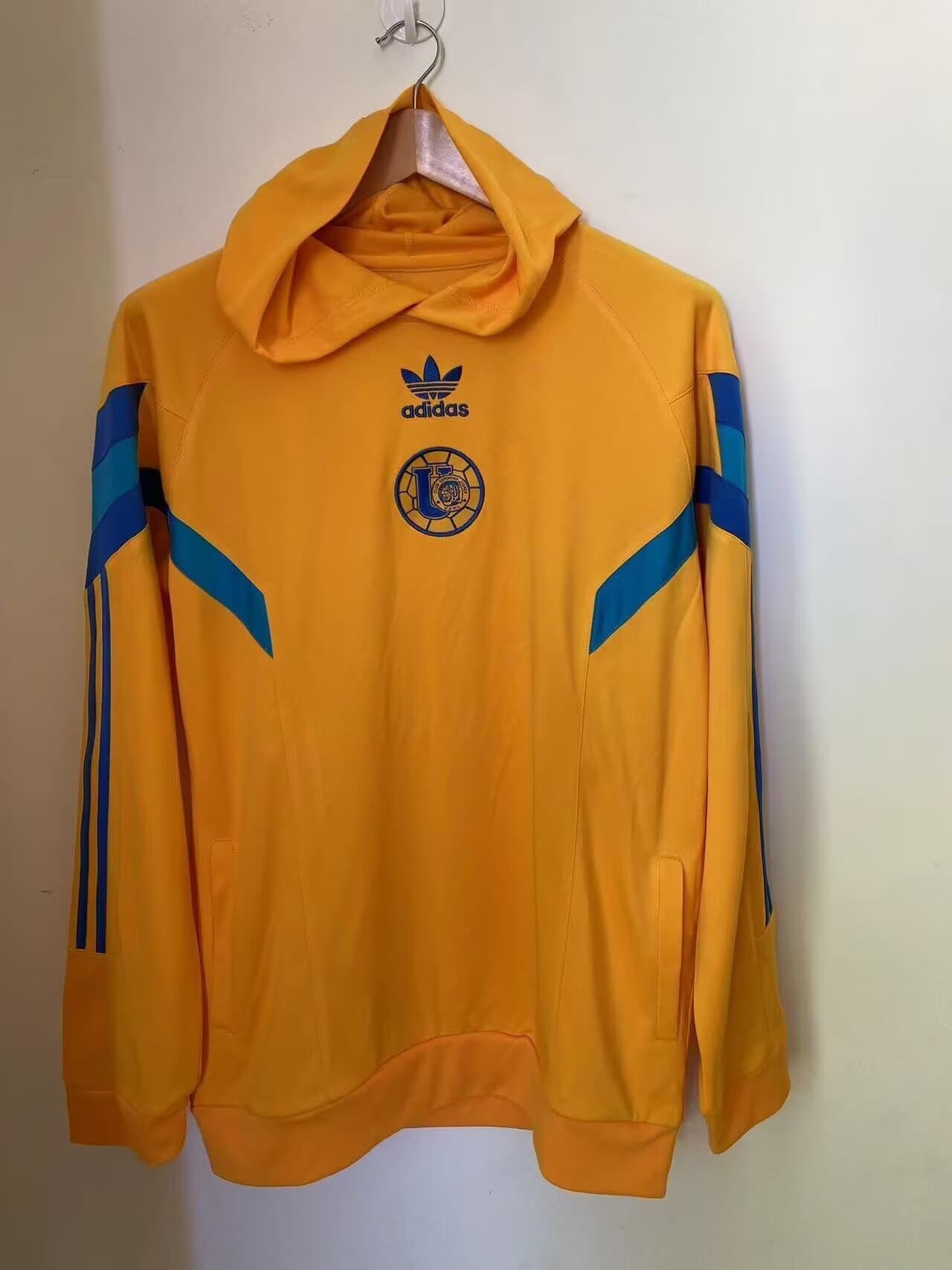Sudadera con Capucha Amarillo Tigres