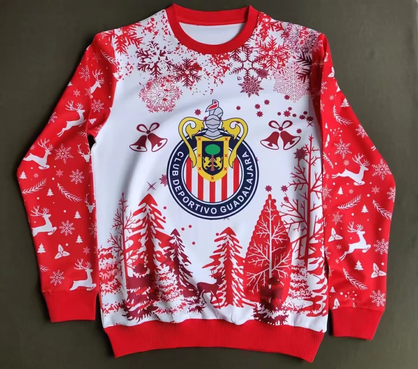 Sudadera Navideña Chivas