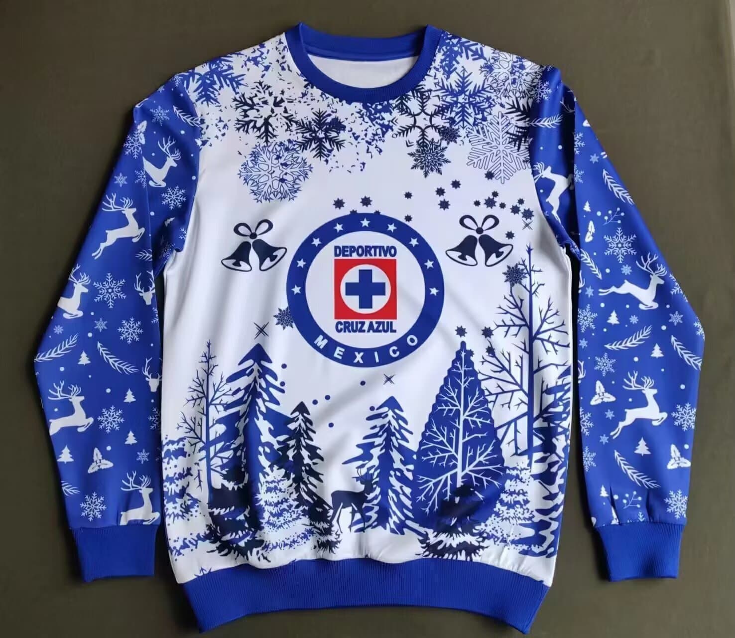 Sudadera Navideña Cruz Azul
